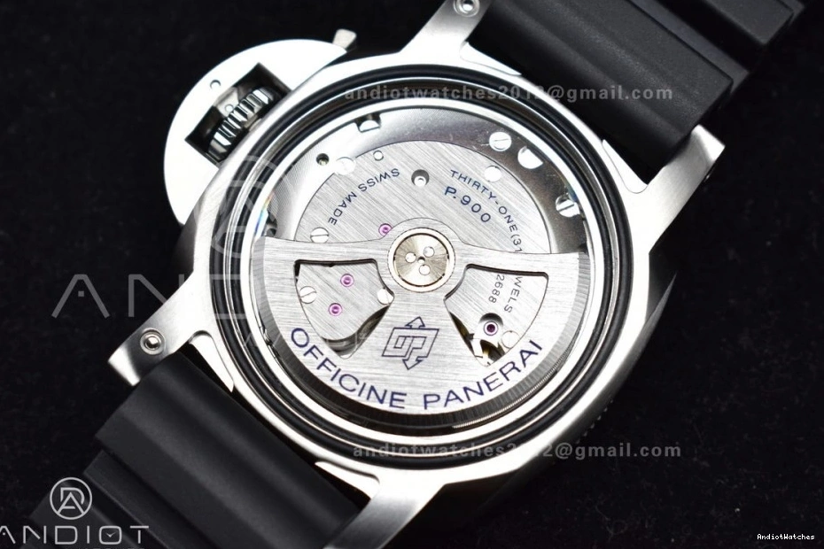 Rubber Strap 1:1 PAM683 MultiPurpose Black on Black Best XXXIV 459 Y SBF Dial Edition 0226